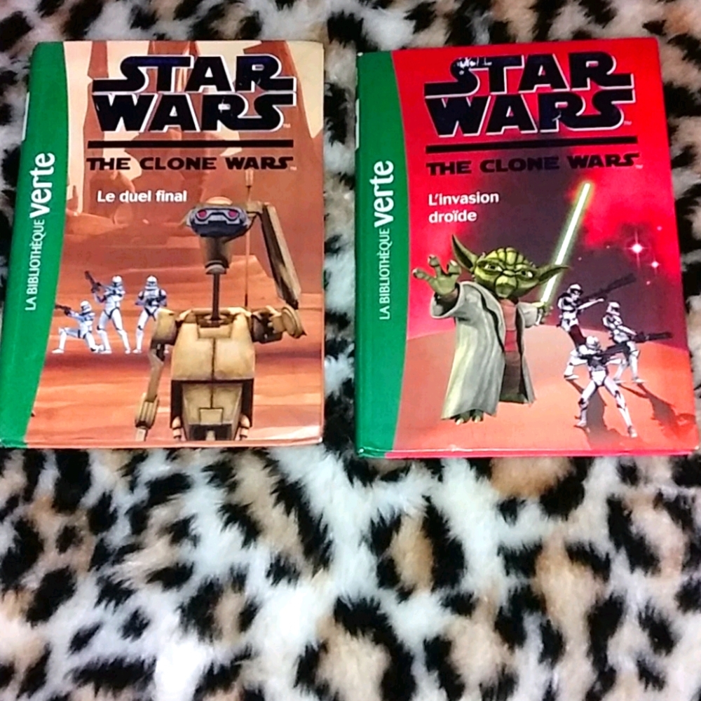📚Star Wars Clone Wars Books In Spanish